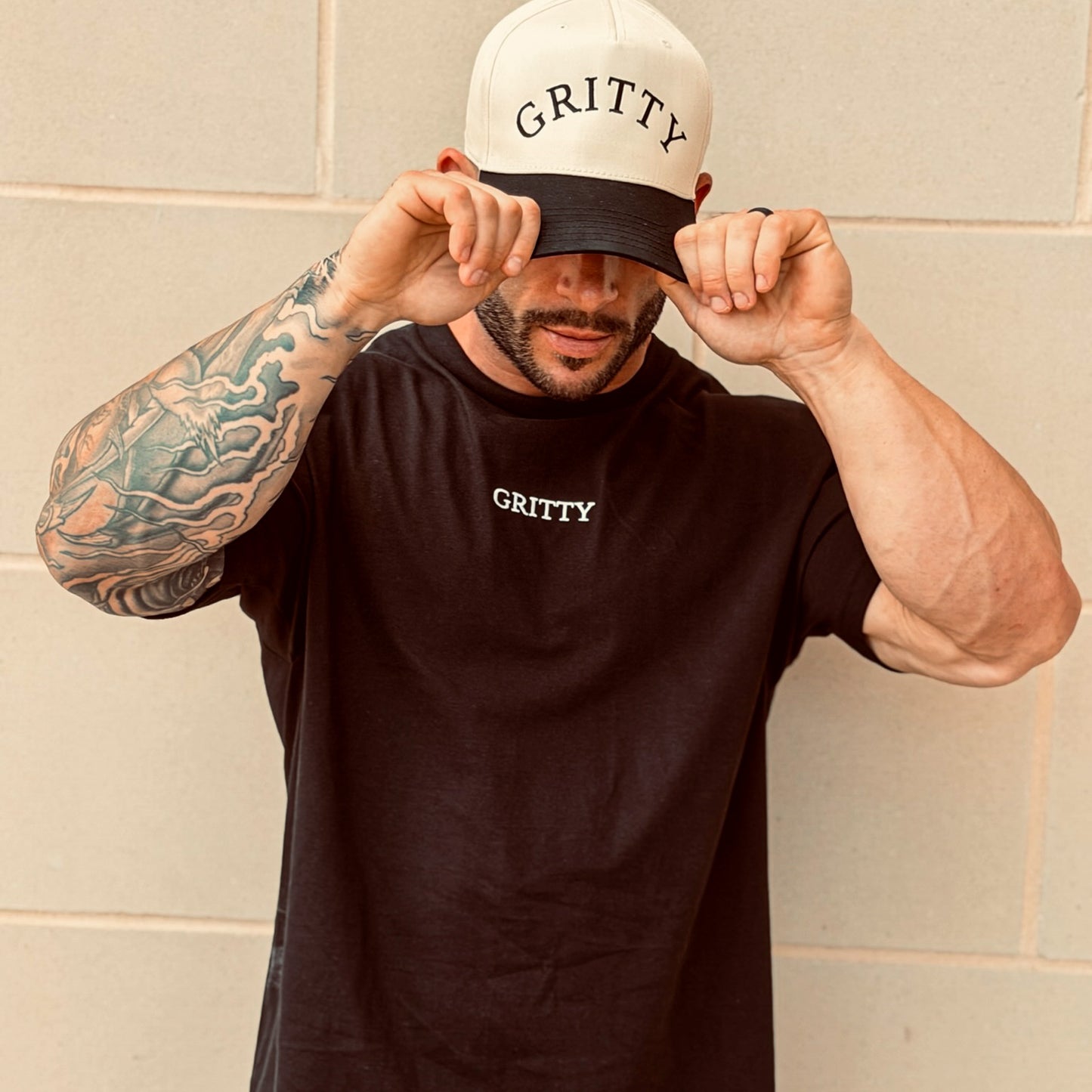 Gritty Supply Co. Logo Tee (Black)