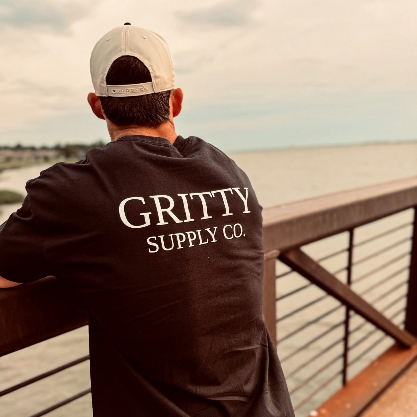 Gritty Supply Co. Logo Tee (Black)